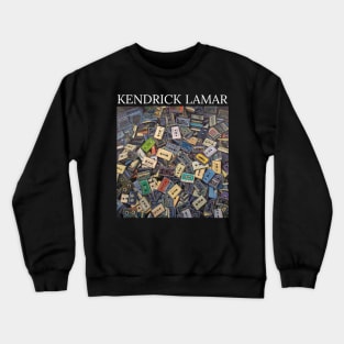 Kendrick Lamar / Cassette Tape Style Crewneck Sweatshirt